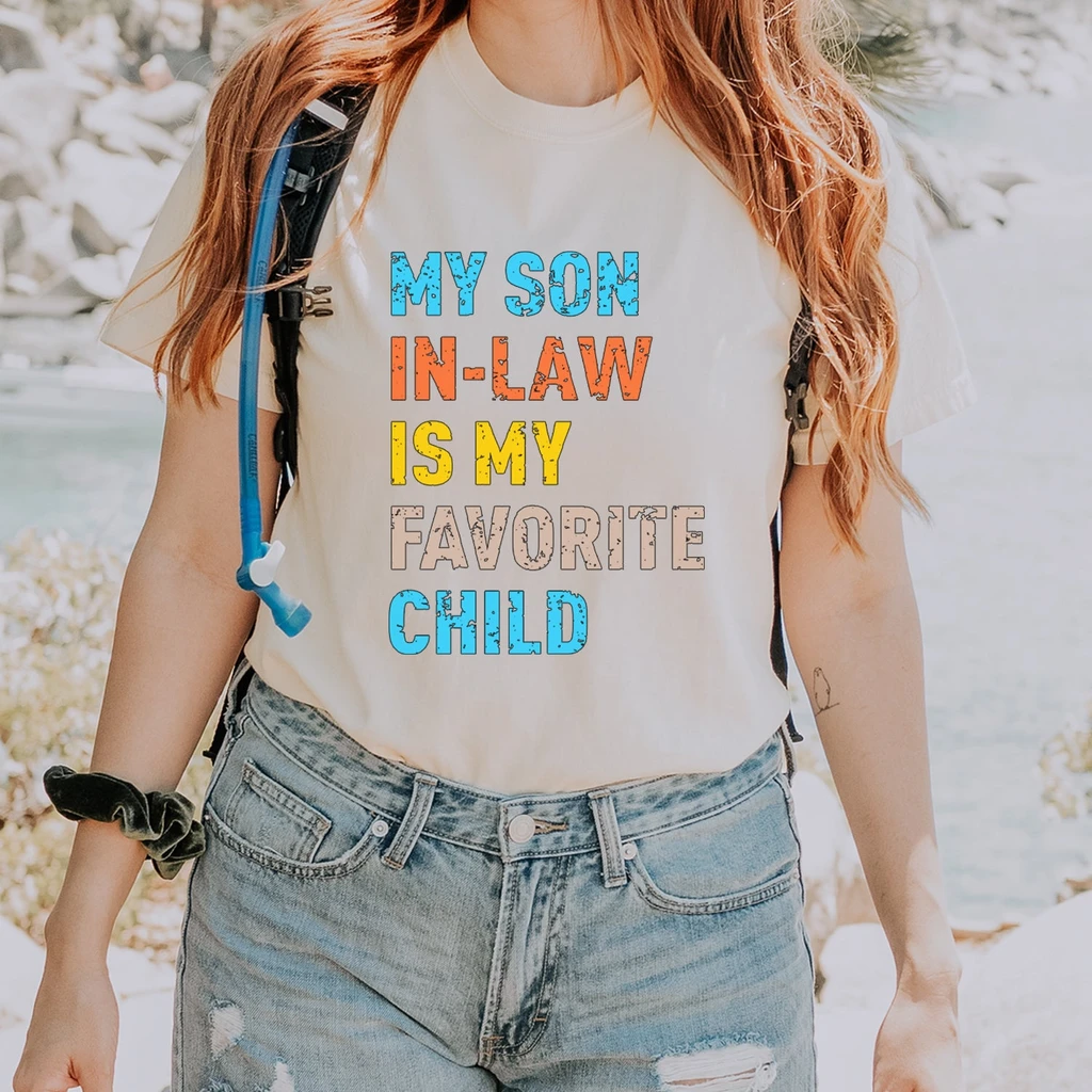 Expression Tees My Son In-Law Is My Favorite Child Vintage T-Shirt