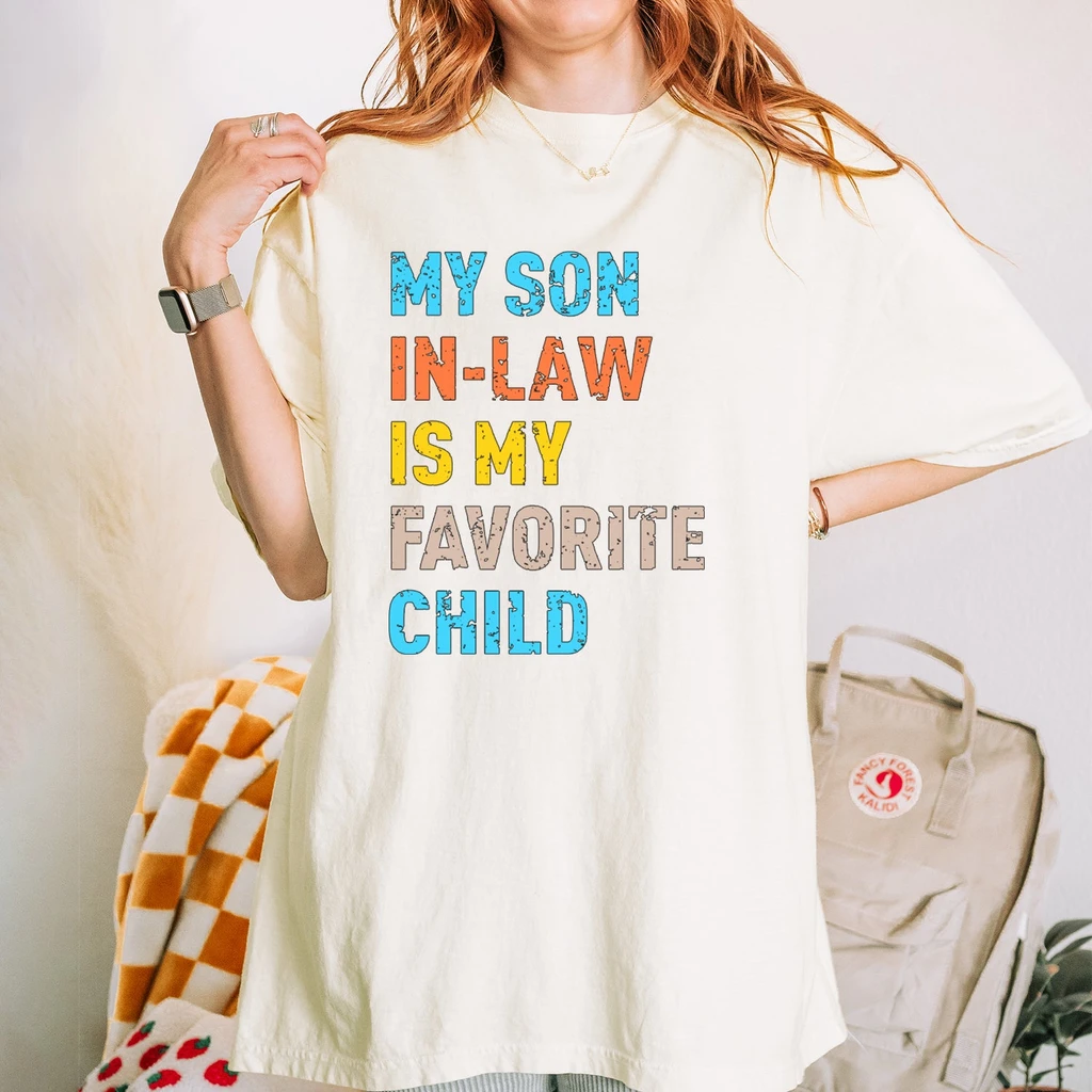 Expression Tees My Son In-Law Is My Favorite Child Vintage T-Shirt