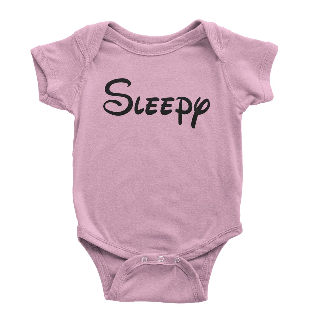 Expression Tees Sleepy - 7 Dwarfs Costume Infant One-Piece Romper Bodysuit