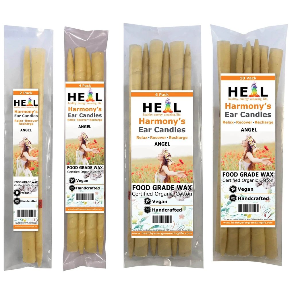 H.E.A.L. Angel Harmony's Organic, Vegan Ear Candles