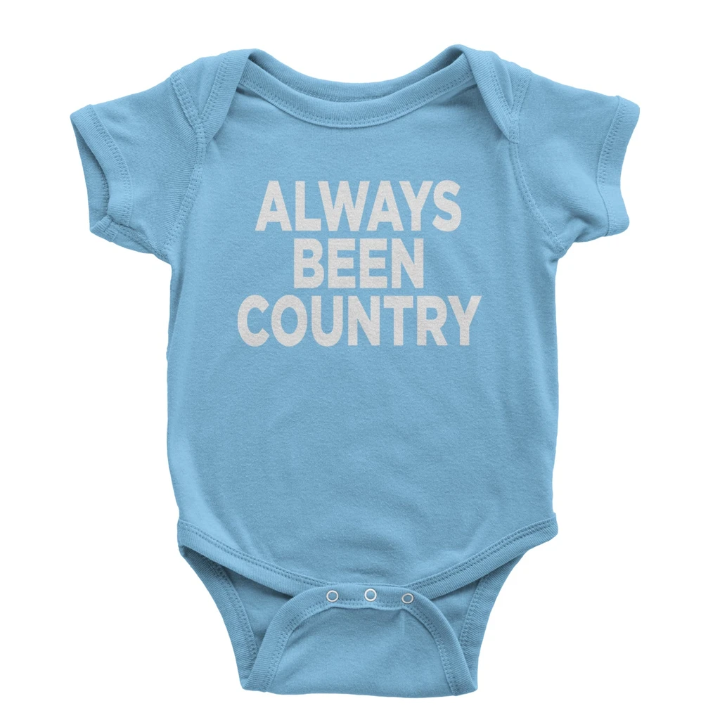 Expression Tees Always Been Country Music Infant Bodysuit & Toddler T-Shirt