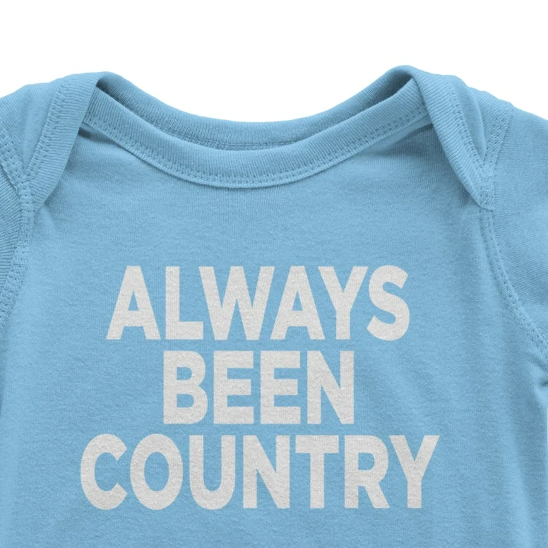 Expression Tees Always Been Country Music Infant Bodysuit & Toddler T-Shirt