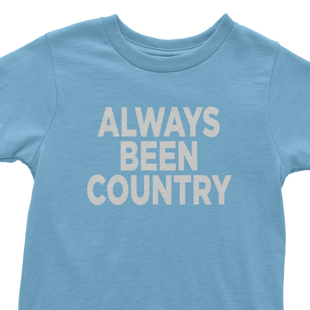 Expression Tees Always Been Country Music Infant Bodysuit & Toddler T-Shirt