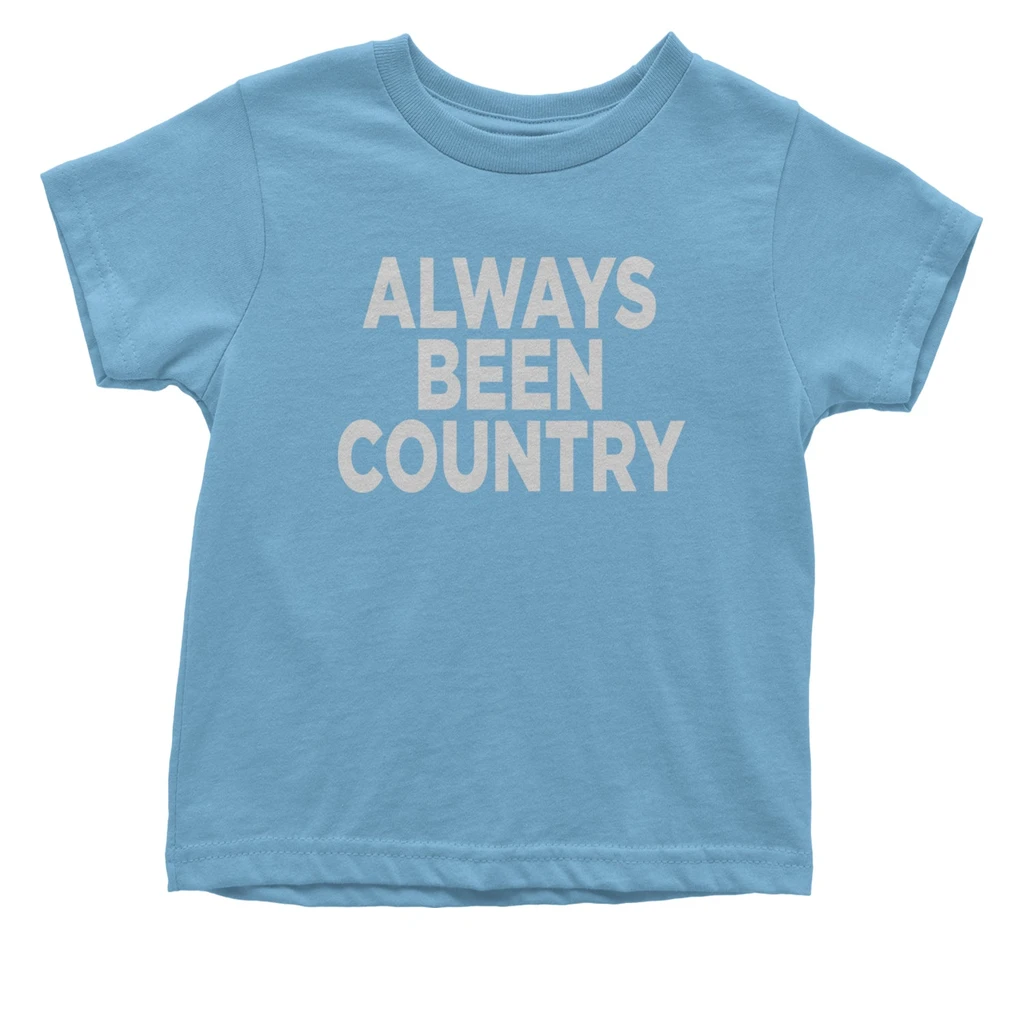 Expression Tees Always Been Country Music Infant Bodysuit & Toddler T-Shirt