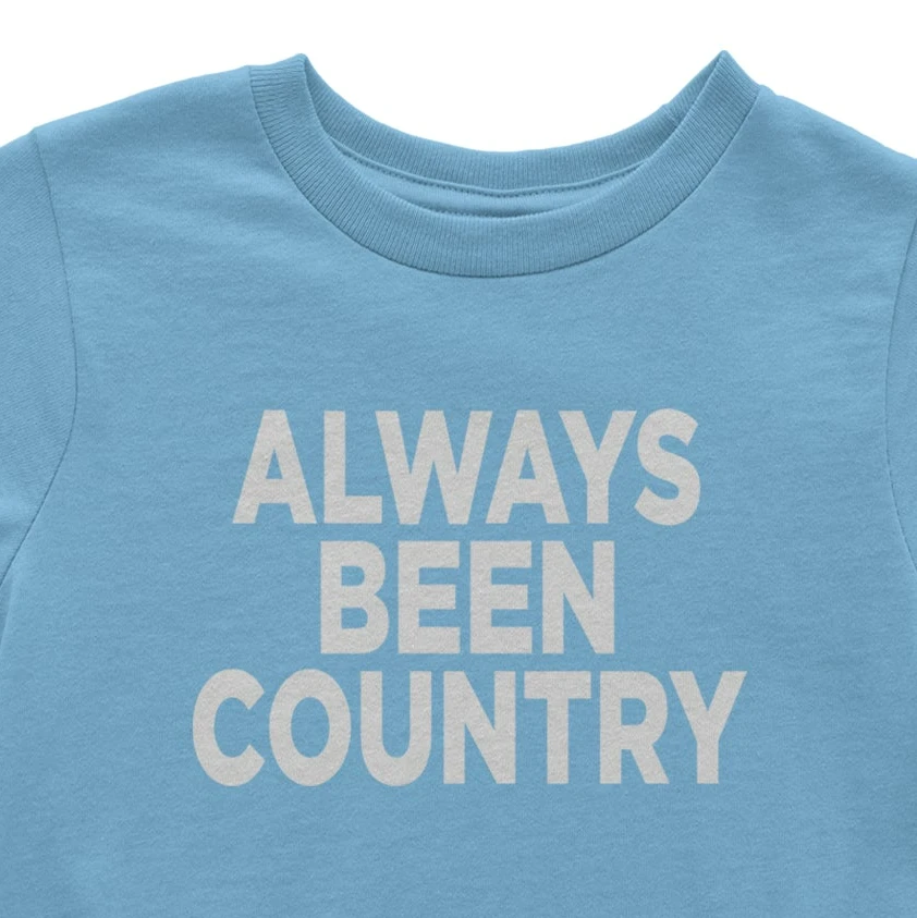 Expression Tees Always Been Country Music Infant Bodysuit & Toddler T-Shirt