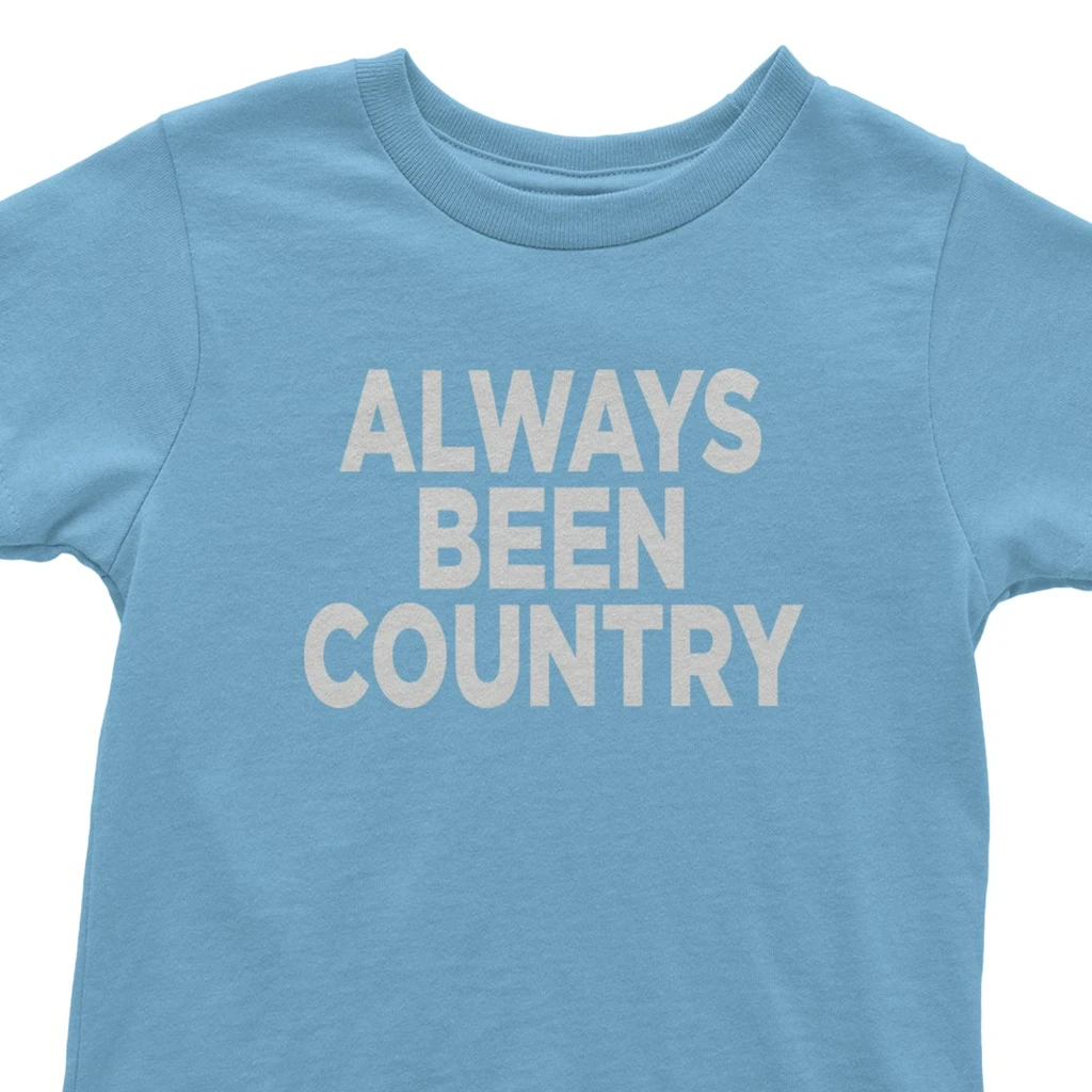 Expression Tees Always Been Country Music Infant Bodysuit & Toddler T-Shirt