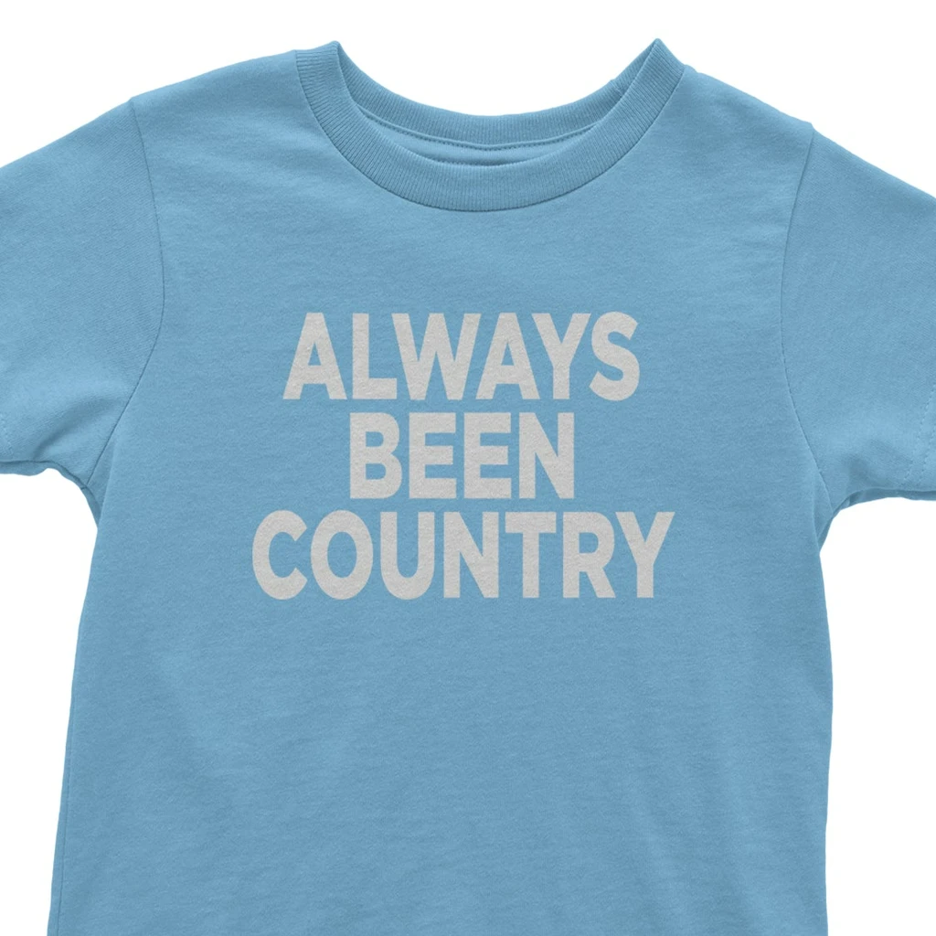 Expression Tees Always Been Country Music Infant Bodysuit & Toddler T-Shirt