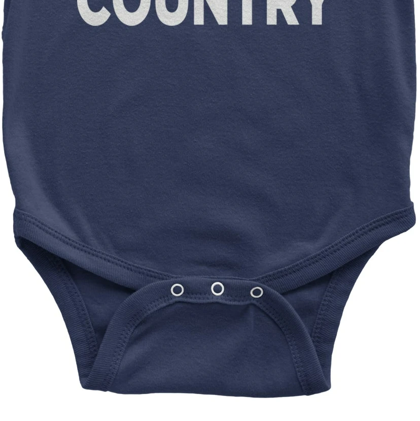 Expression Tees Always Been Country Music Infant Bodysuit & Toddler T-Shirt