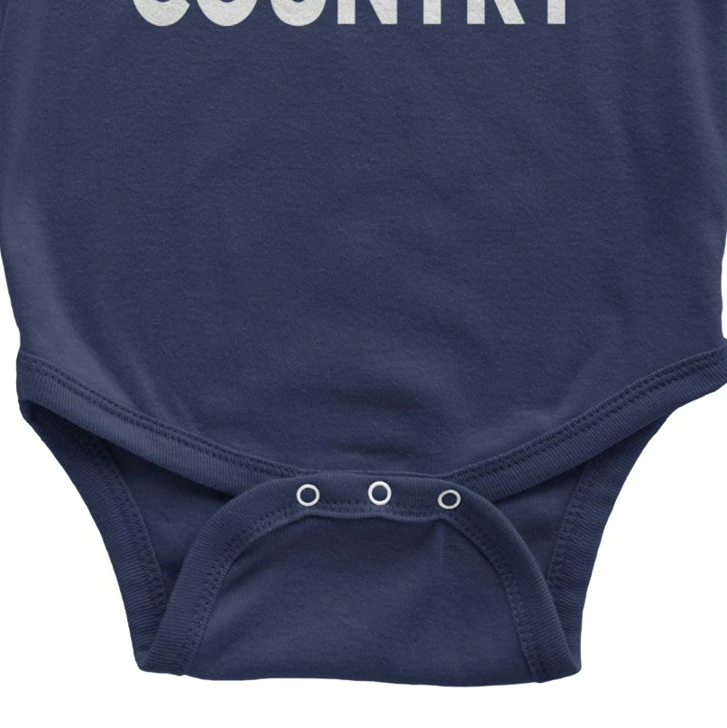 Expression Tees Always Been Country Music Infant Bodysuit & Toddler T-Shirt