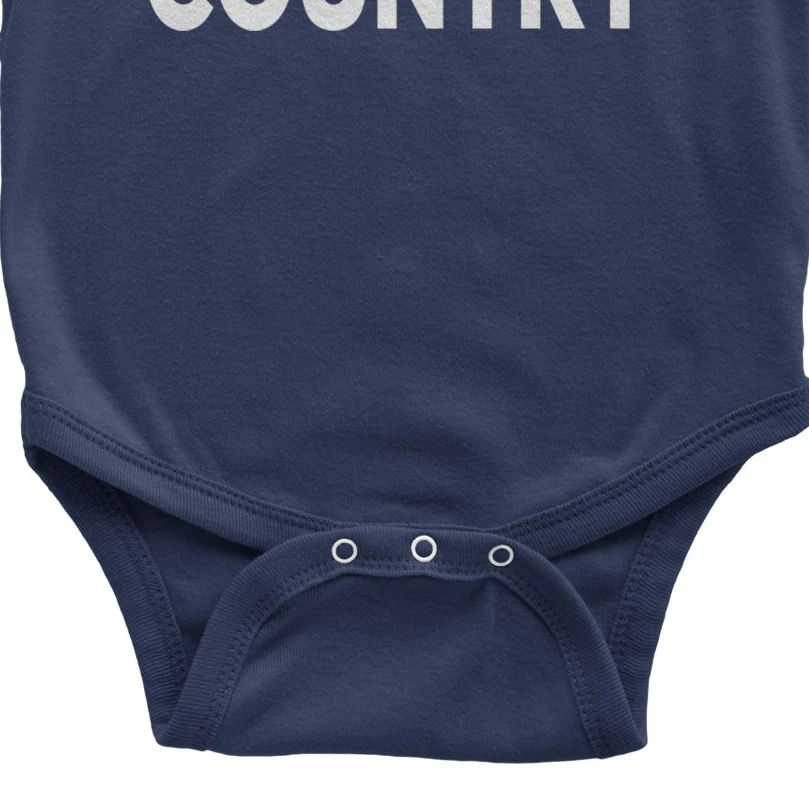 Expression Tees Always Been Country Music Infant Bodysuit & Toddler T-Shirt