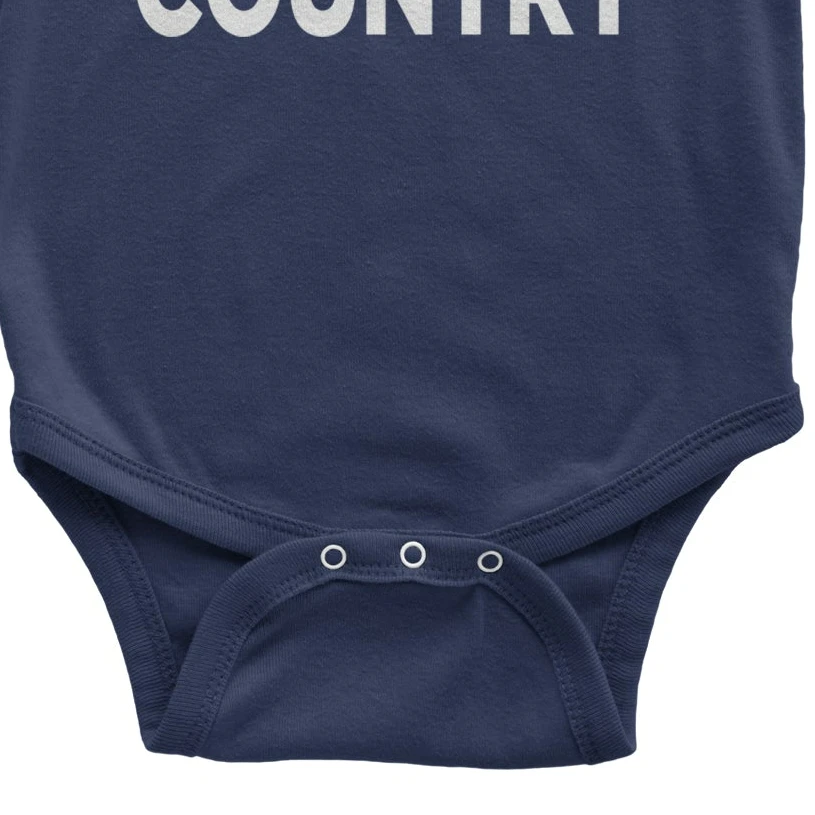 Expression Tees Always Been Country Music Infant Bodysuit & Toddler T-Shirt