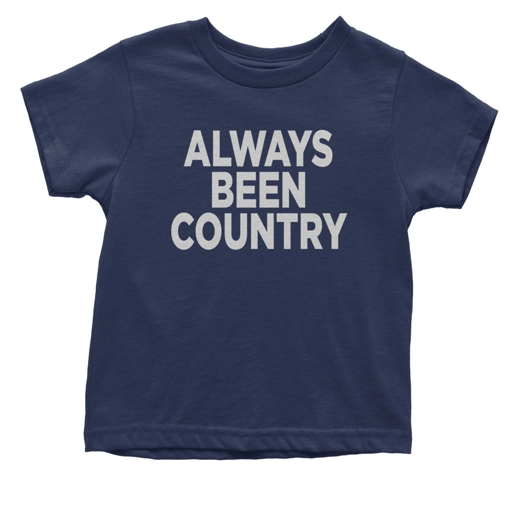Expression Tees Always Been Country Music Infant Bodysuit & Toddler T-Shirt