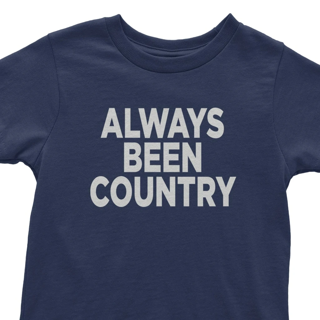 Expression Tees Always Been Country Music Infant Bodysuit & Toddler T-Shirt
