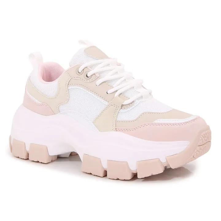Berness Damian Chunky Sole Platform Sneakers