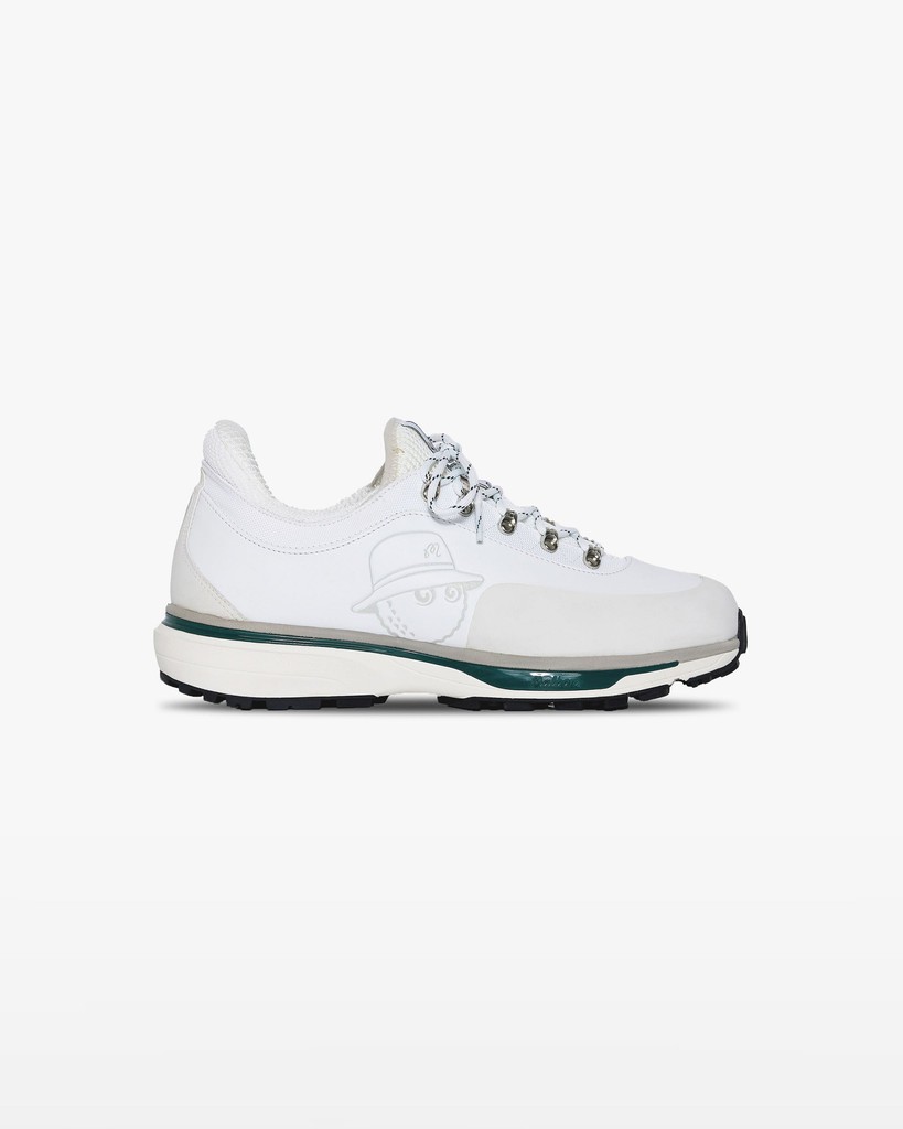 Malbon Golf ハイキング シューズ White 送料込み ☆Malbon Golf☆MALBON COURSE☆マルボンコース☆ゴルフ靴