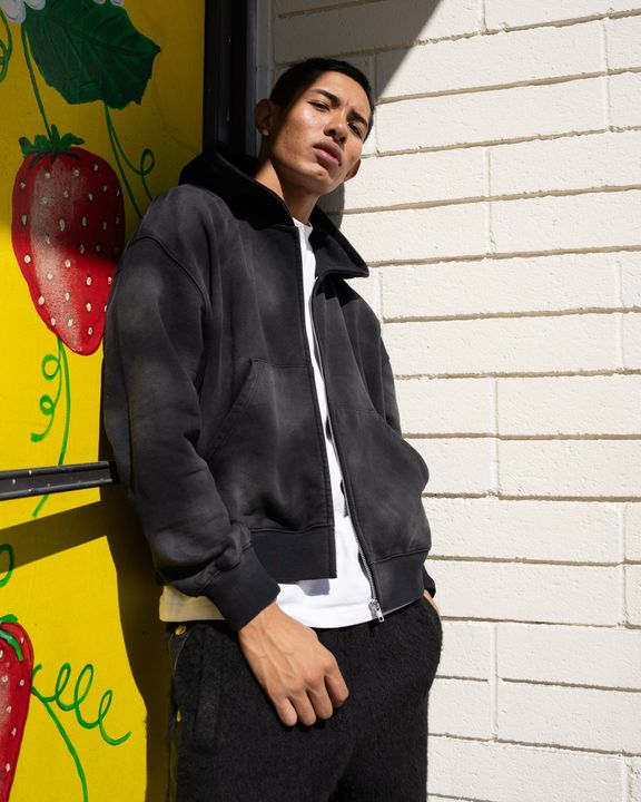 EPTM Sun Faded Cropped Zip Up Hoodie 2XL | Flip App