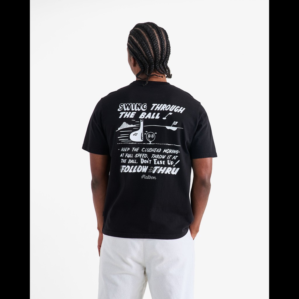 【MALBON GOLF】[GOLF TIPS] Foolow Through SS Pocket T-Shirt MALBON GOLF】[GOLF TIPS] Foolow Through SS Pocket T-Shirt