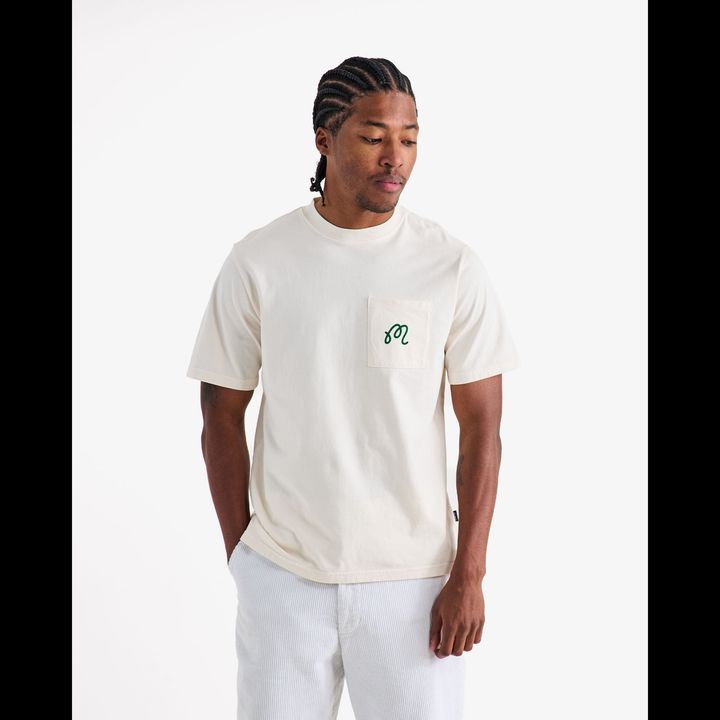 【MALBON GOLF】[GOLF TIPS] Foolow Through SS Pocket T-Shirt Genuine Malbon Golf [GOLF TIPS] Follow Through SS Pocket T