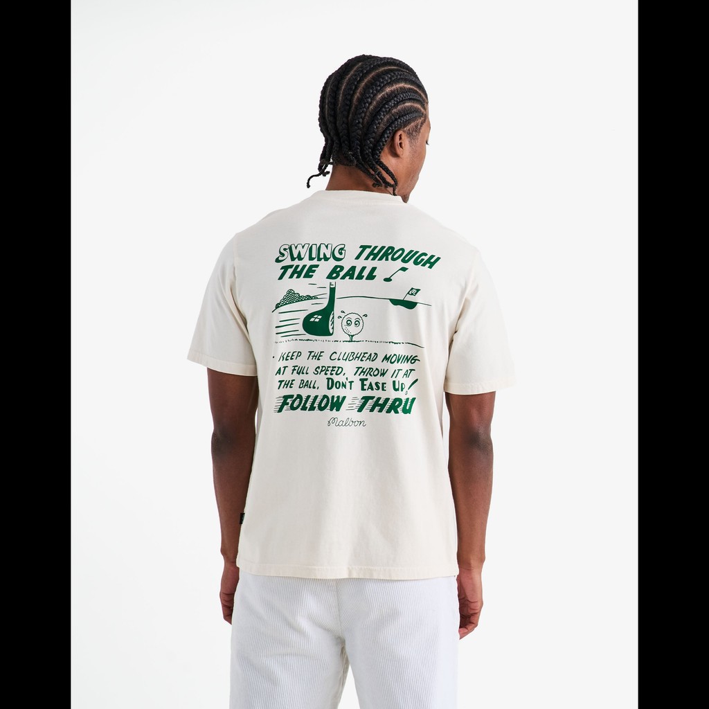 Malbon Golf Follow Thru SS Pocket T-Shirt L | Flip App