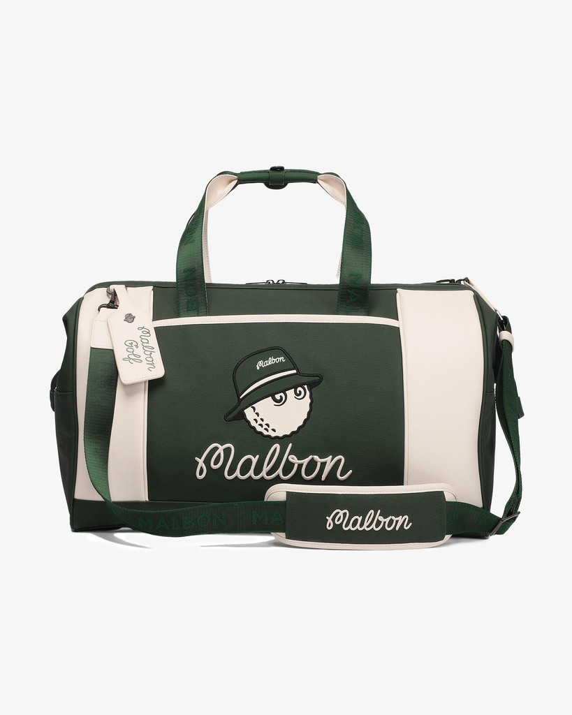 【MALBON】Malbon New Basic Trolly Boston Bag / 追跡付 マルボン ゴルフ☆Malbon New Basic Boston Bag☆ボストンバッグ