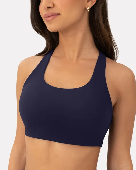 Pavoi Athleisure Strappy Scoop High-Support Sports Bra