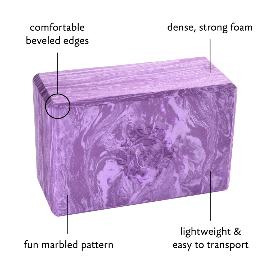 Yoga Design Lab Foam Yoga Block
