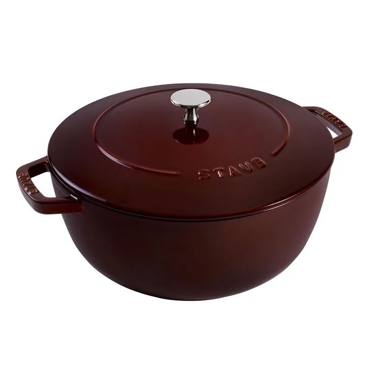 Staub Cast Iron Essential French Oven, Dutch Oven, 5-Quart, Serves 5-6