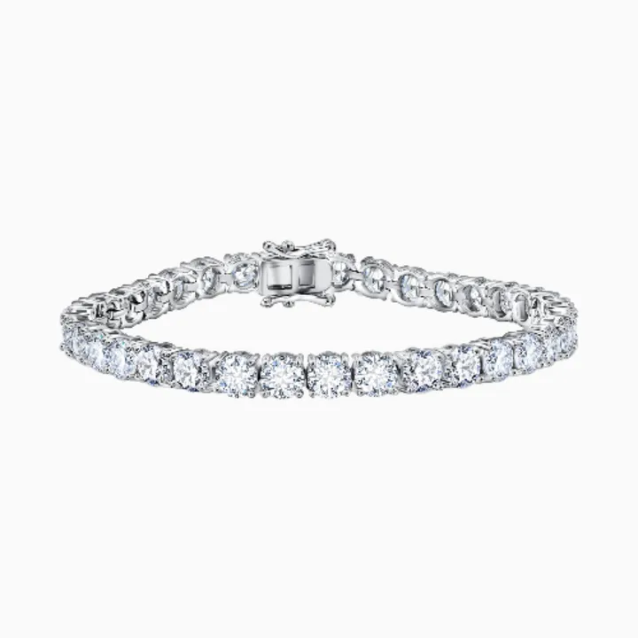 PORI JEWELRY 18k Over Sterling Silver Tennis Bracelet