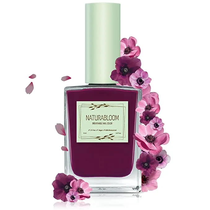 NATURABLOOM Breathable Vegan Nail Polish
