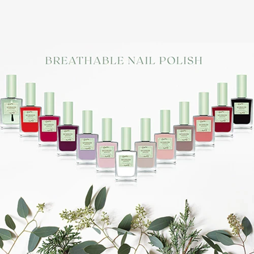 NATURABLOOM Breathable Vegan Nail Polish