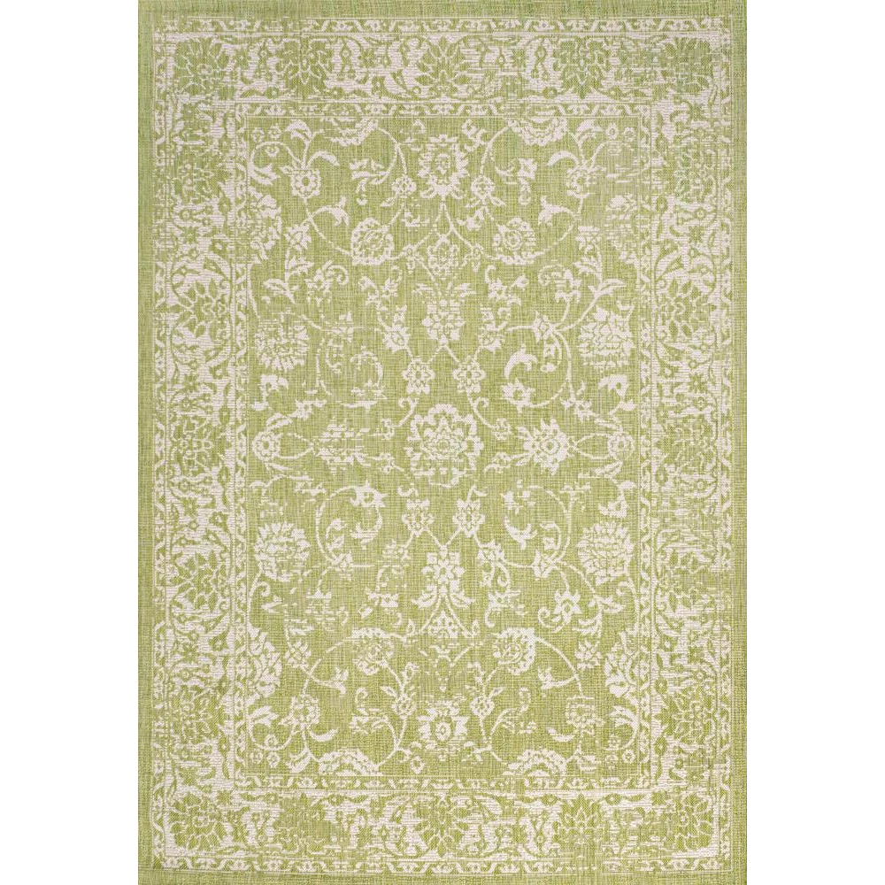 JONATHAN Y Tela Bohemian Textured Weave Floral Indoor/outdoor Area Rug