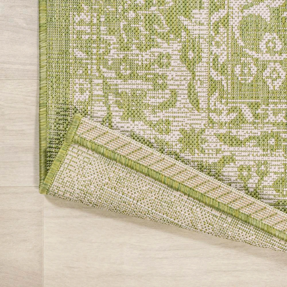JONATHAN Y Tela Bohemian Textured Weave Floral Indoor/outdoor Area Rug