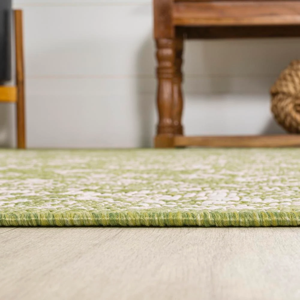 JONATHAN Y Tela Bohemian Textured Weave Floral Indoor/outdoor Area Rug
