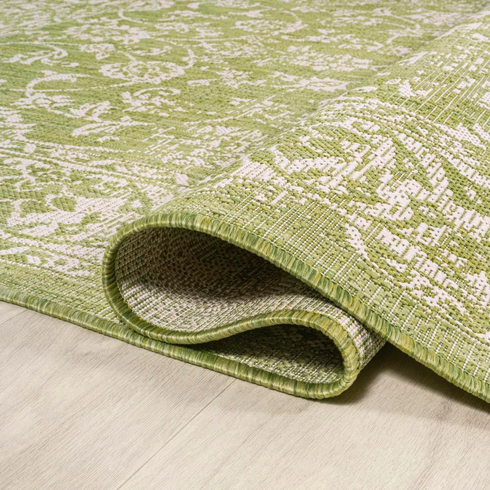 JONATHAN Y Tela Bohemian Textured Weave Floral Indoor/outdoor Area Rug