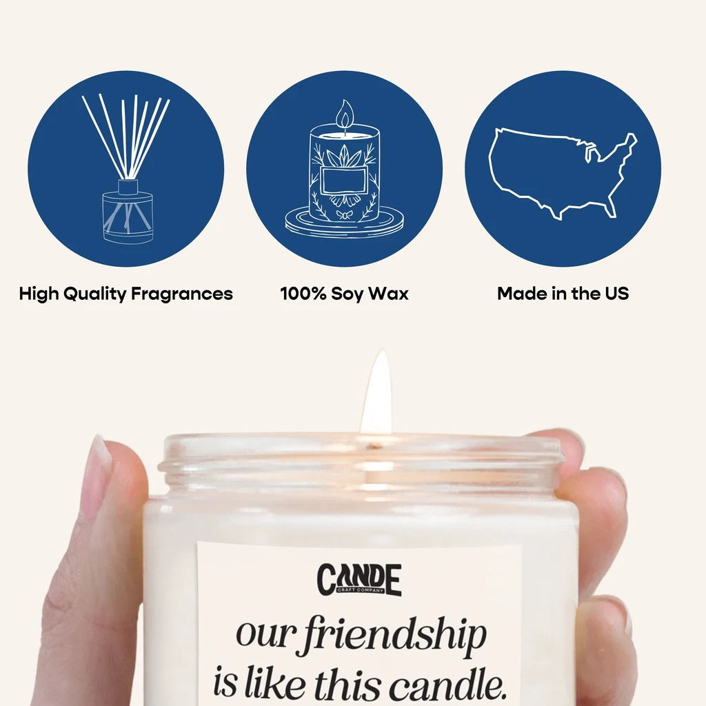 CE Craft Company Smells Like an Eagles Win candle SBLIX EDITION