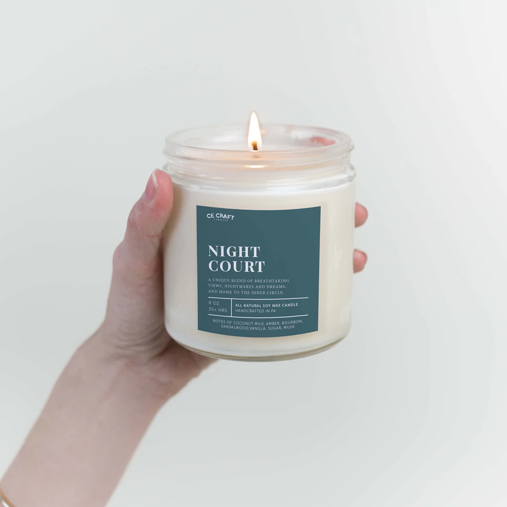 CE Craft Company Night Court Scented Candle