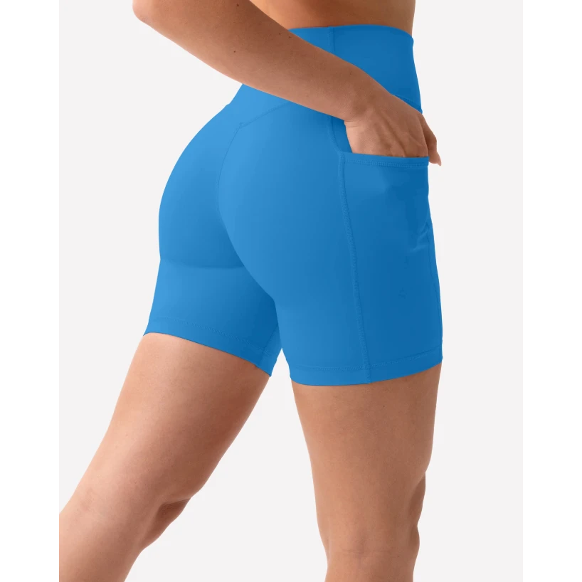 Pavoi High-Waisted Butt Lifting 6" Biker Shorts With Pockets