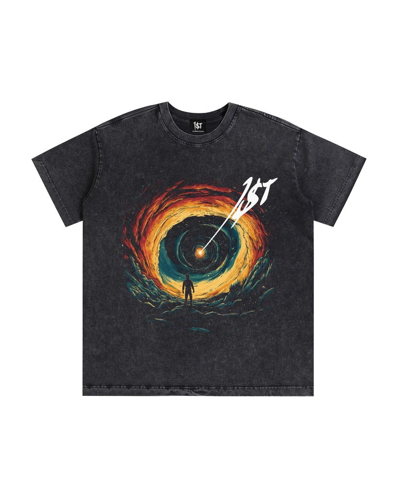 1$T by Brian Alcazar "Multidimensional" Vintage Wash Heavyweight Tee
