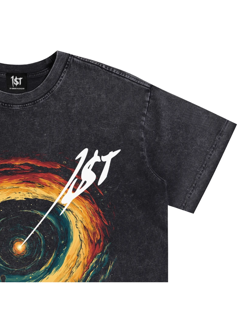 1$T by Brian Alcazar "Multidimensional" Vintage Wash Heavyweight Tee