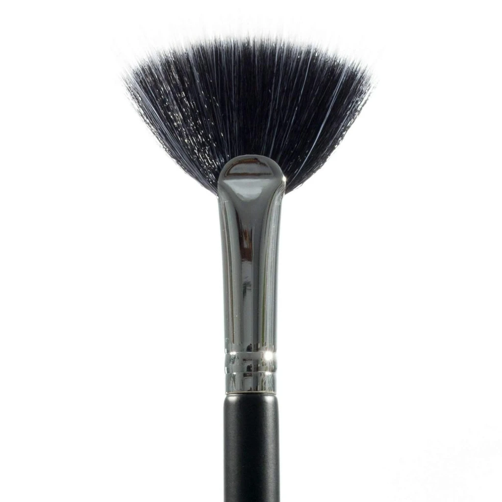 Beauty Junkees Duo Fiber Fan Highlighter Makeup Brush