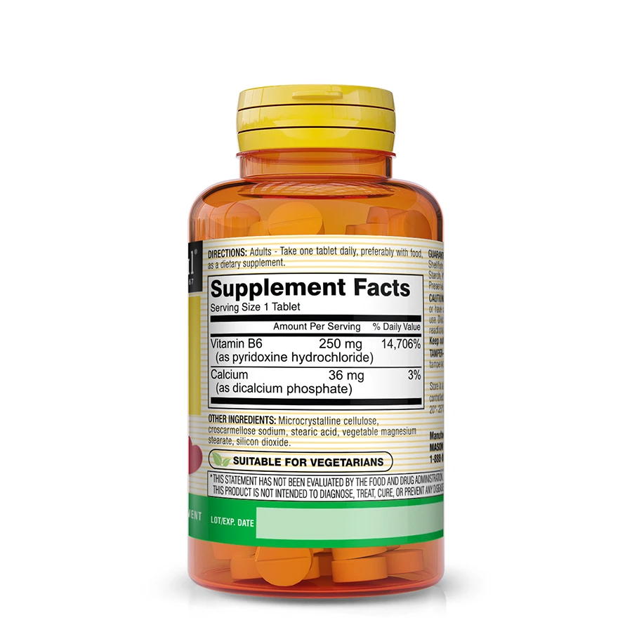 Mason Vitamins Vitamin B6 250 Mg