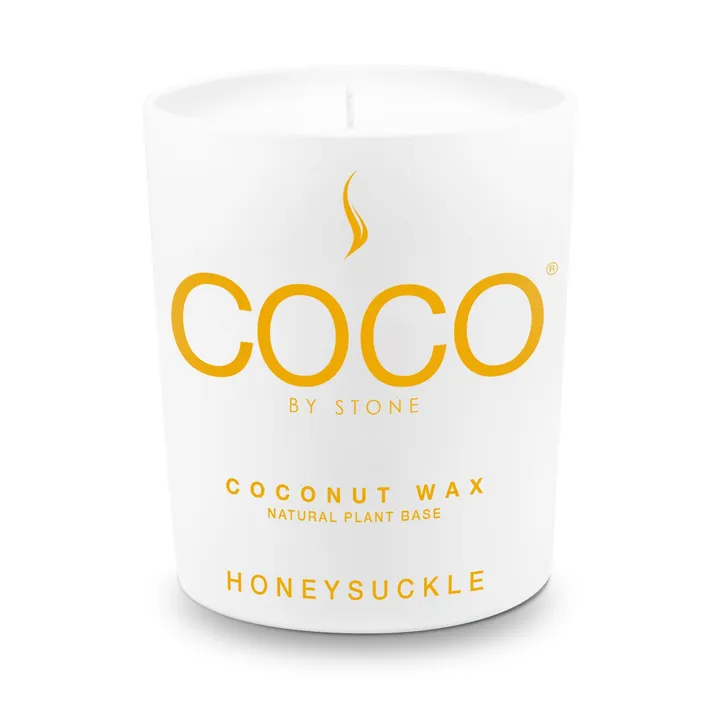 ENVIRONMENT Natural Coconut Apricot Wax Candle