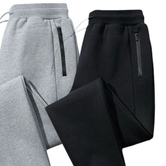 BenBen Apparel Ultra Comfort Men's Fleece Jogger Pants - 3 Pack