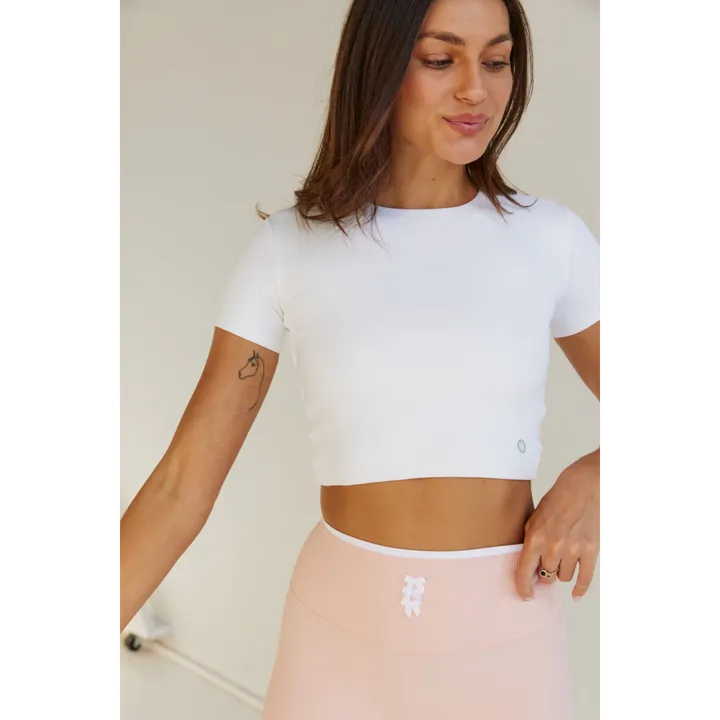astoria activewear Live Luxe Twist Crop