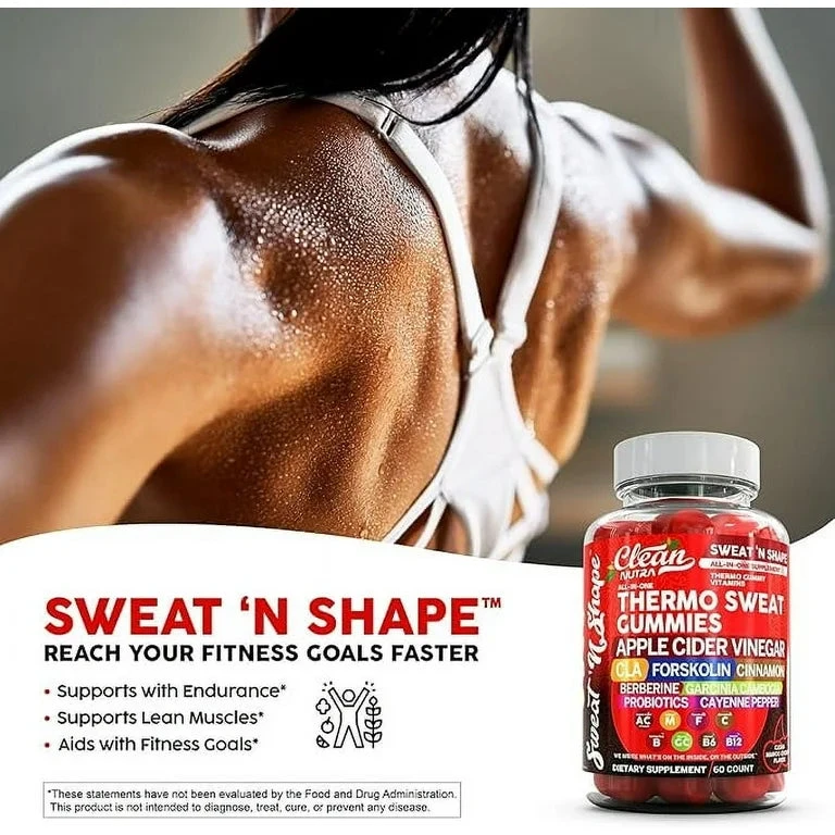 Clean Nutra Sweat N' Shape Gummies