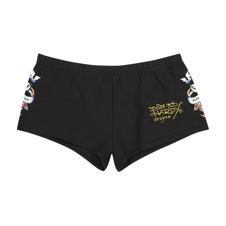 Ed Hardy Swallow Booty Biker Shorts