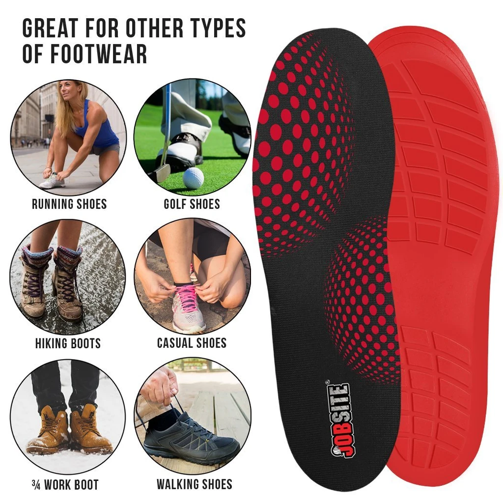 JobSite Heavy Duty Boot Insoles