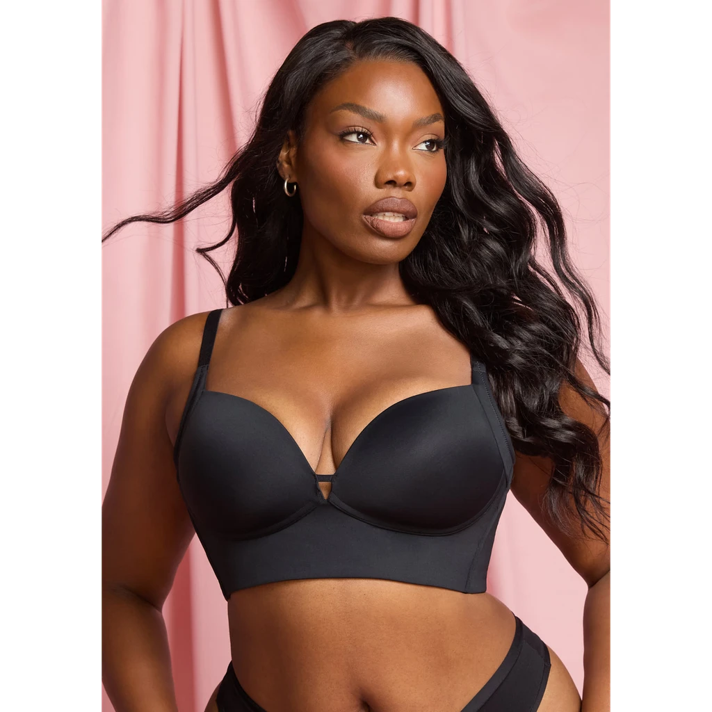 she's Waisted 360Support Wireless Plunge Bra