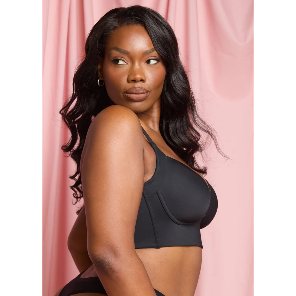 she's Waisted 360Support Wireless Plunge Bra