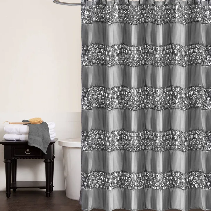 Zahari Home Shower Curtain Classic Fabric Shower Curtain